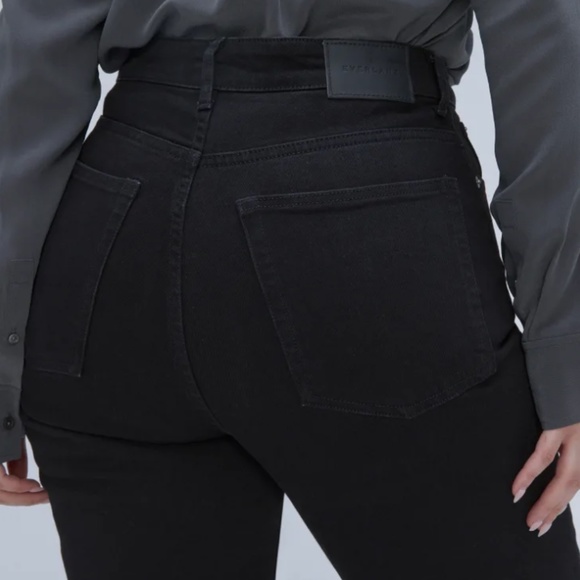 Everlane The Way-High Jean in Black Coal Size 30 - Picture 3 of 3